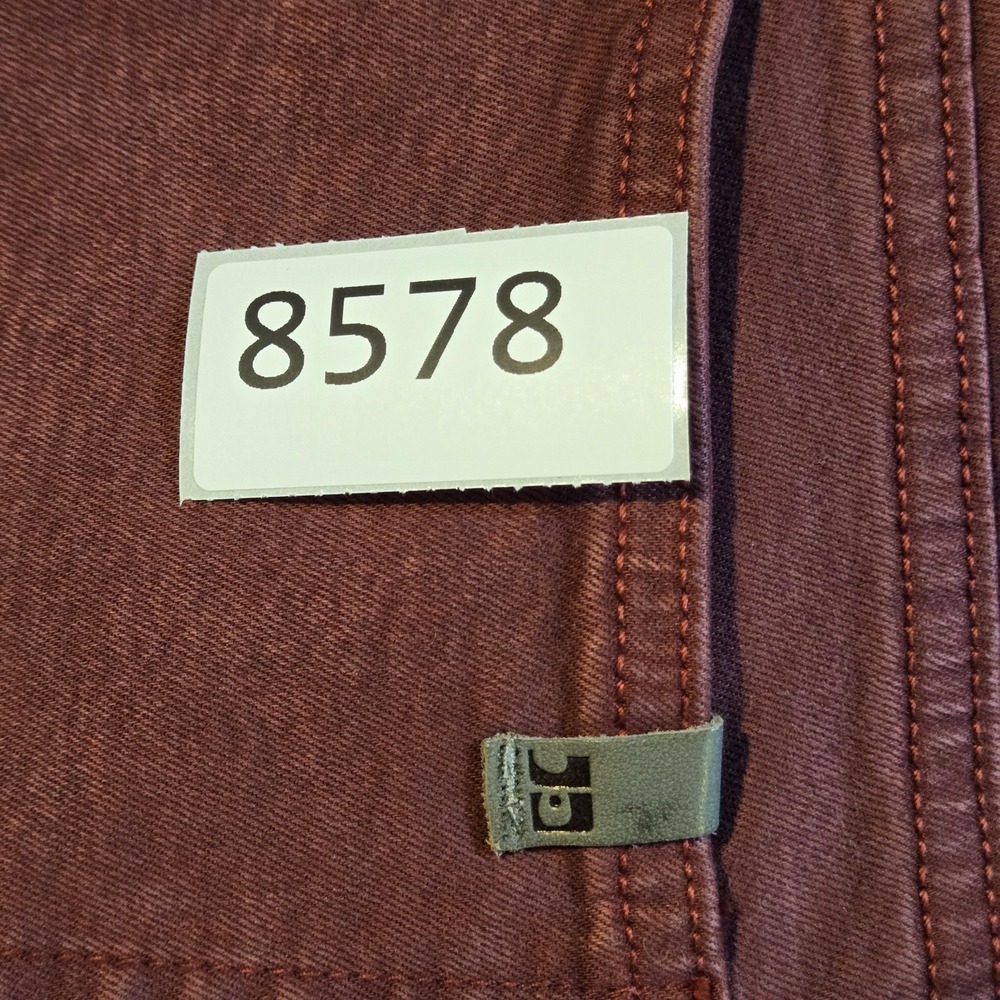 WOMEN'S JOE'S JEANS Size 27 High Rise Skinny Ankle Red Mahogany NWT - Picture 10 of 10